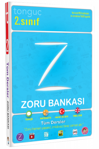 Tonguç Yayınları 2. Sınıf Zoru Bankası Tüm Dersler