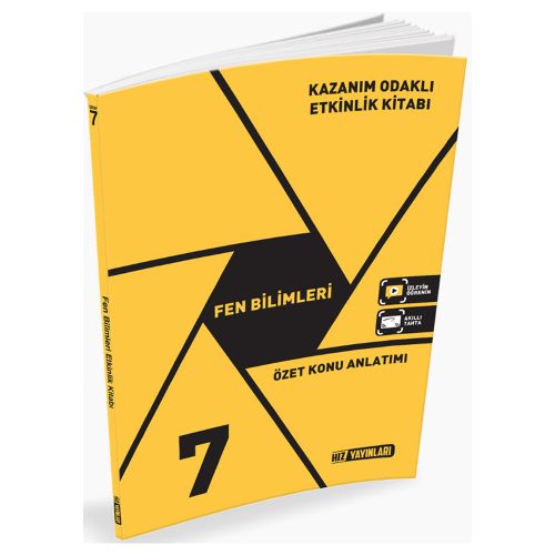 7. Sınıf Fen Bilimleri Özet Konu Anlatımı Hız Yayınları 9786052227398