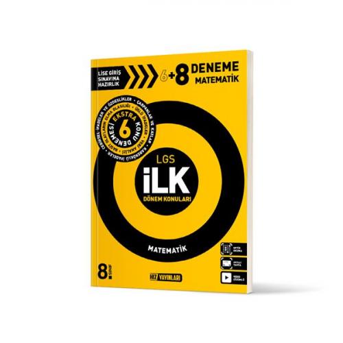 8.Sınıf LGS 1. Dönem Matematik Deneme Hız Yayınları 9786256950122