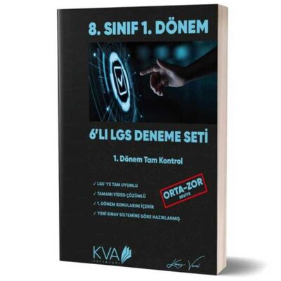 8. Sınıf LGS 1. Dönem 6 lı Deneme Seti Koray Varol Akademi