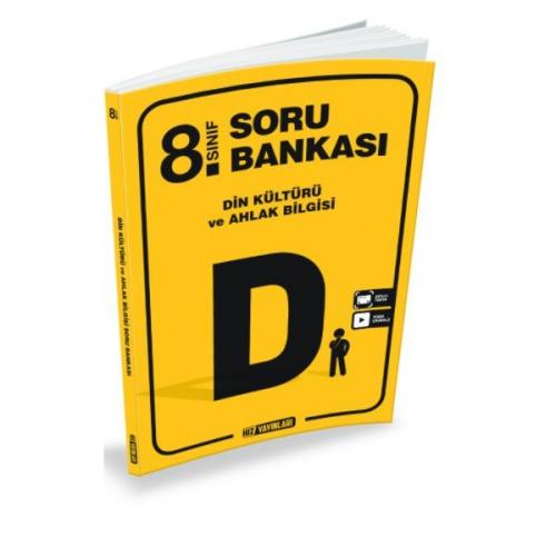 8. Sınıf LGS Din Kültürü ve Ahlak Bilgisi Soru Bankası Hız Yayınları