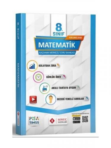 8.Sınıf Matematik Kazanım Merkezli Soru Bankası Sonuç Yayınları 978625