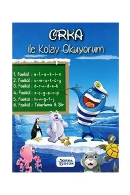 Orka ile Kolay Okuyorum Orka Çocuk Yayınları 9786058206984