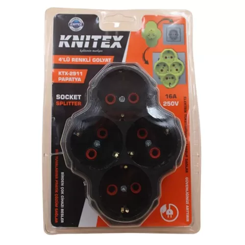 Knıtex 4'Lü Gölyat Renkli Vkm Ktx-2911 8681190430598