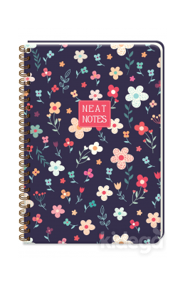 Keskin Color Çizgili Defter Neat Notes Spring Time - Sophie