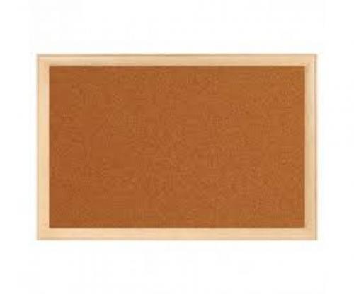 Ahşap Çerçeve Mantar Pano 30*45 8699436971149