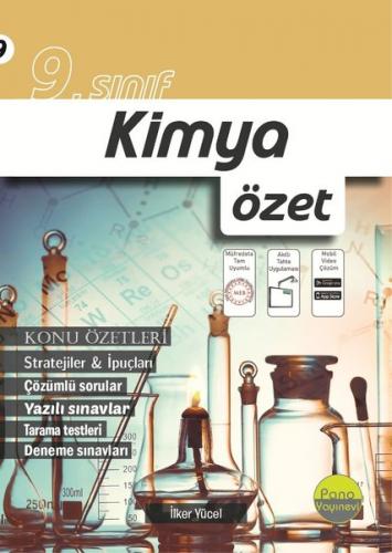 9. Sınıf Kimya Özet Pano Yayınları 9786257159074