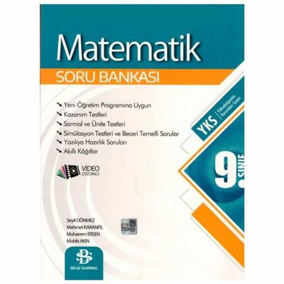 9. Sınıf Matematik Soru Bankası Bilgi Sarmal Yayınları