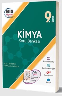 9.Sınıf Kimya Soru Bankası Eis Yayınları 9786257199070