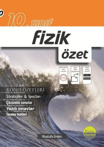 10. Sınıf Fizik Özet Pano Yayınları 9786257159395