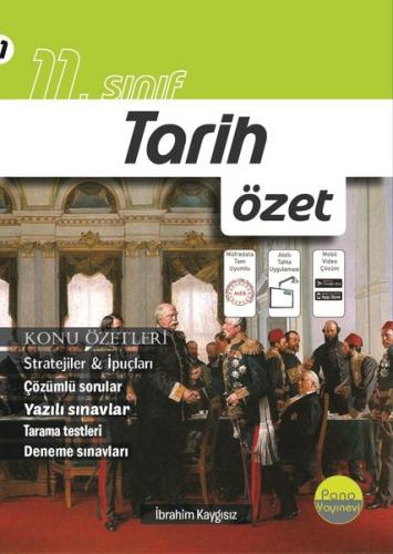 11. Sınıf Tarih Özet Pano Yayınları 9786257159197