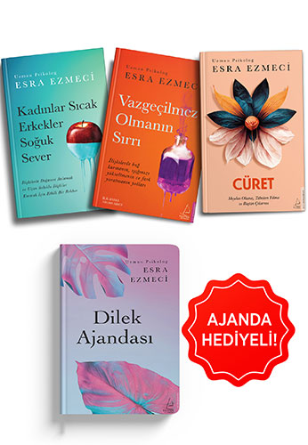 Esra Ezmeci İlişkiler Seti - 3 Kitap Takım (Dilek Ajanda Hediyeli)
