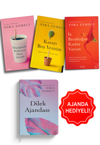 Esra Ezmeci Psikoloji Seti - 3 Kitap Takım (Dilek Ajanda Hediyeli)