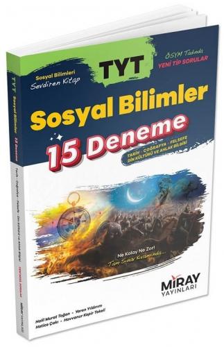 Miray YKS TYT Sosyal Bilimler 15 Deneme Miray Yayınları