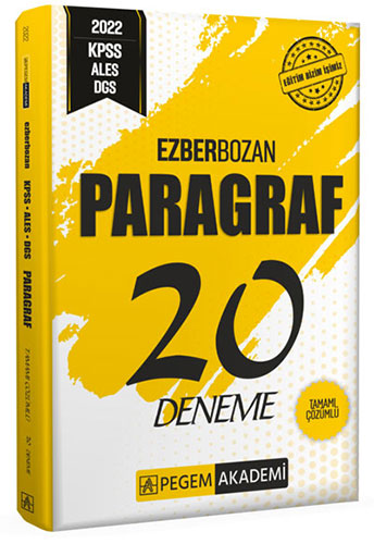 Ezberbozan Paragraf - 20 Deneme
