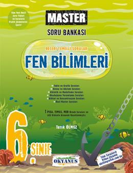 6. Sınıf Fen Bilimleri Master Soru Bankası Okyanus Yayınları