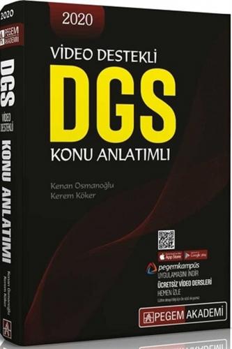 Pegem Yayınları 2020 DGS Konu Anlatımlı