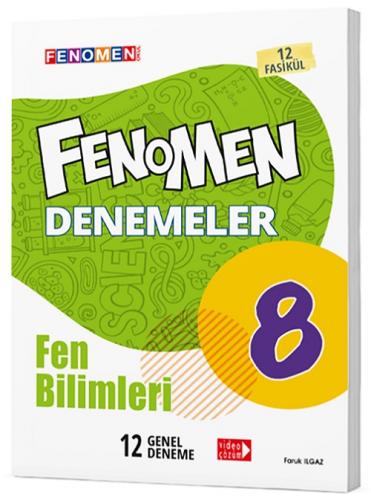 Fenomen Denemeler 8 Fen Bilimleri (12 Deneme) 9786057790453