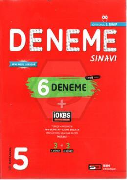 5.Sınıf 6'lı Deneme Sınavı Sbm Yayınları 9786059567633