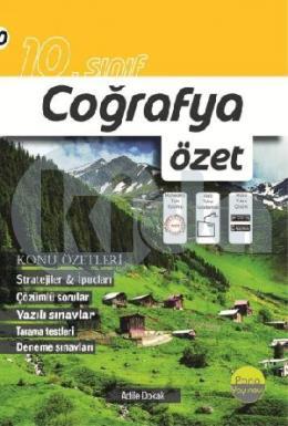 10. Sınıf Coğrafya Özet Pano Yayınları 9786257159432