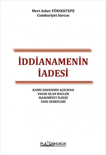 İddianamenin İadesi
