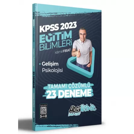 2023 KPSS Eğitim Bilimleri Gelişim Psikolojisi Tamamı Çözümlü 23 Denem