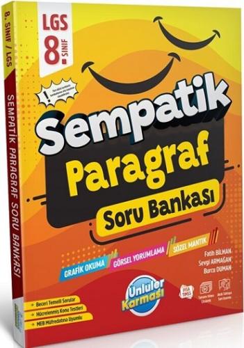 8. Sınıf LGS Paragraf Sempatik Soru Bankası Ünlüler Karması 9786259966