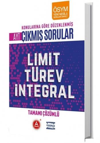 A Yayınları AYT Limit Türev İntegral Konularına Göre Düzenlenmiş Tamam