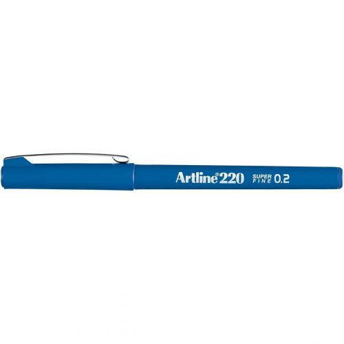Artline 220 Fineliner Pen 0.2Mm Kraliyet Mavisi 4549441004117