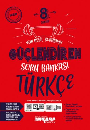 Ankara 8. Sınıf Türkçe Güçlendiren Soru Bankası Ankara Yayıncılık