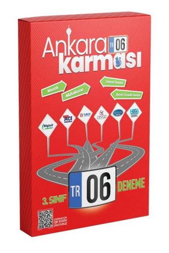 3.Sınıf 06 Paket Deneme Sınavı Ankara Karması Yayınları 9786057453914
