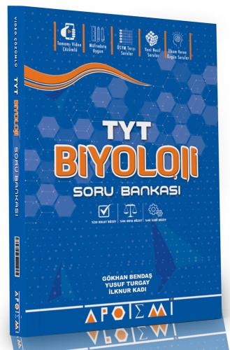 2022 TYT Biyoloji Soru Bankası Apotemi Yayınları 9786057551498