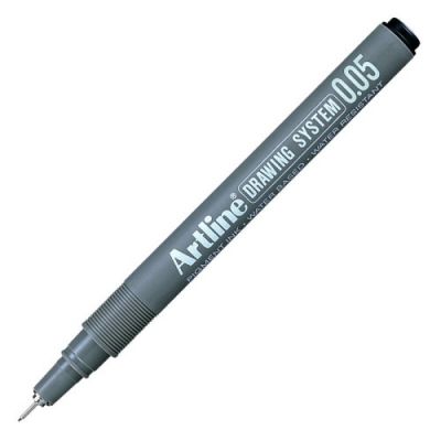 Artline Drawing System 0.05 Çizim Kalemi Uç 0.05mm Siyah