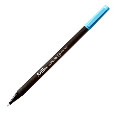 Artline Supreme Fine Keçe Uçlu Kalem Uç 0.4 Mm Açık Mavi