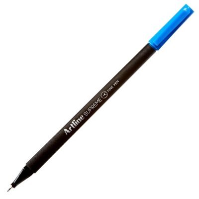 Artline Supreme Fine Keçe Uçlu Kalem Uç 0.4 Mm Mavi