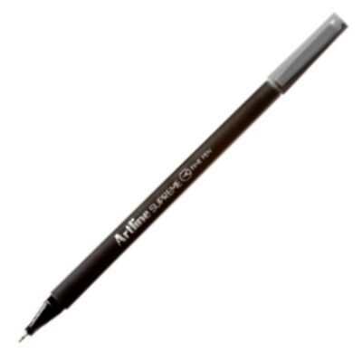 Artline Supreme Fine Keçe Uçlu Kalem Uç 0.4 Mm Soluk Gri