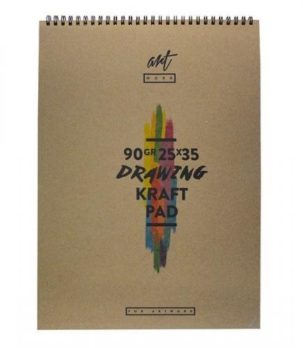 Artwork 25X35 30Yp 120gr Kraft Resim Blok 8690345745869