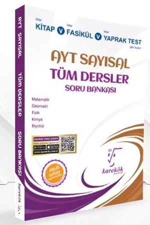 Karekök AYT Sayısal Tüm Dersler Soru Bankası