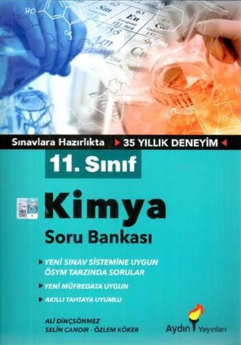 11.Sınıf Kimya Soru Bankası Aydın Yayınları