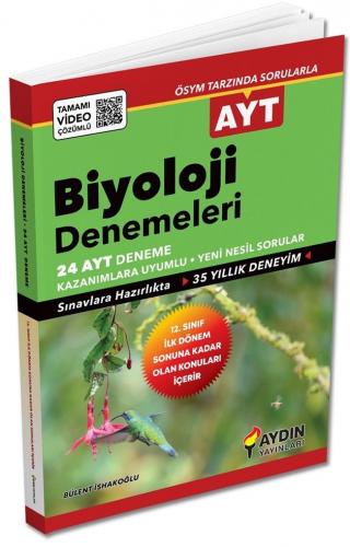 2023 AYT Biyoloji 24 Deneme Aydın Yayınları 9786050681710