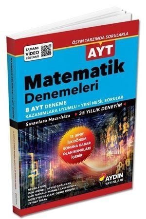 2023 AYT Matematik 8 Deneme Aydın Yayınları 9786050694598