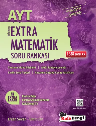 AYT Matematik Extra Soru Bankası Kafadengi Yayınları 9786257079662