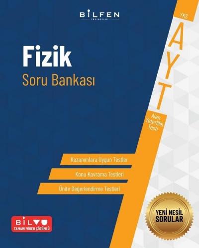Bilfen YKS AYT Fizik Soru Bankası Video Çözümlü Bilfen Yayıncılık