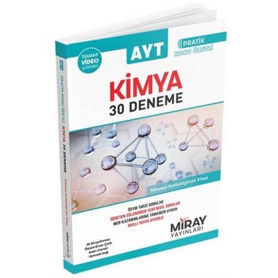 AYT Kimya 30 Deneme Miray Yayınları