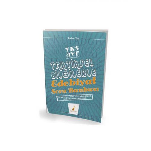 YKS AYT Taktiksel Bilgilerle Edebiyat Soru Bankası Pelikan Yayınevi