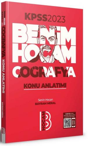 2023 KPSS Coğrafya Konu Anlatımı Benim Hocam Yayınları 9786258263220
