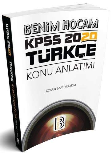 Benim Hocam 2020 KPSS Türkçe Konu Anlatımı Öznur Saat Yıldırım Benim H
