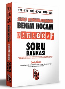 Benim Hocam Yayınları TYT - AYT - MSÜ - KPSS - ALES - DGS Sınav Uzmanl