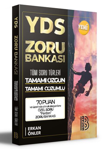 Benim Hocam Yayınları YDS Tamamı Çözümlü Zoru Bankası