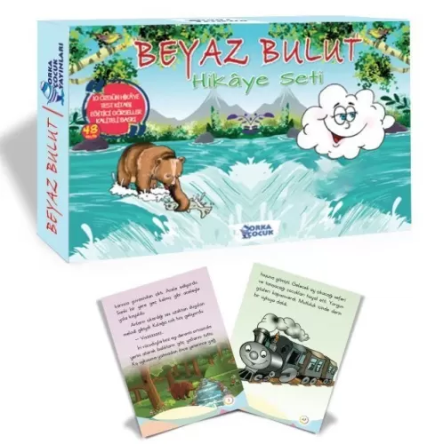 Beyaz Bulut Hikaye Seti 10 Kitap Orka Çocuk Yayınları 9786257179393
